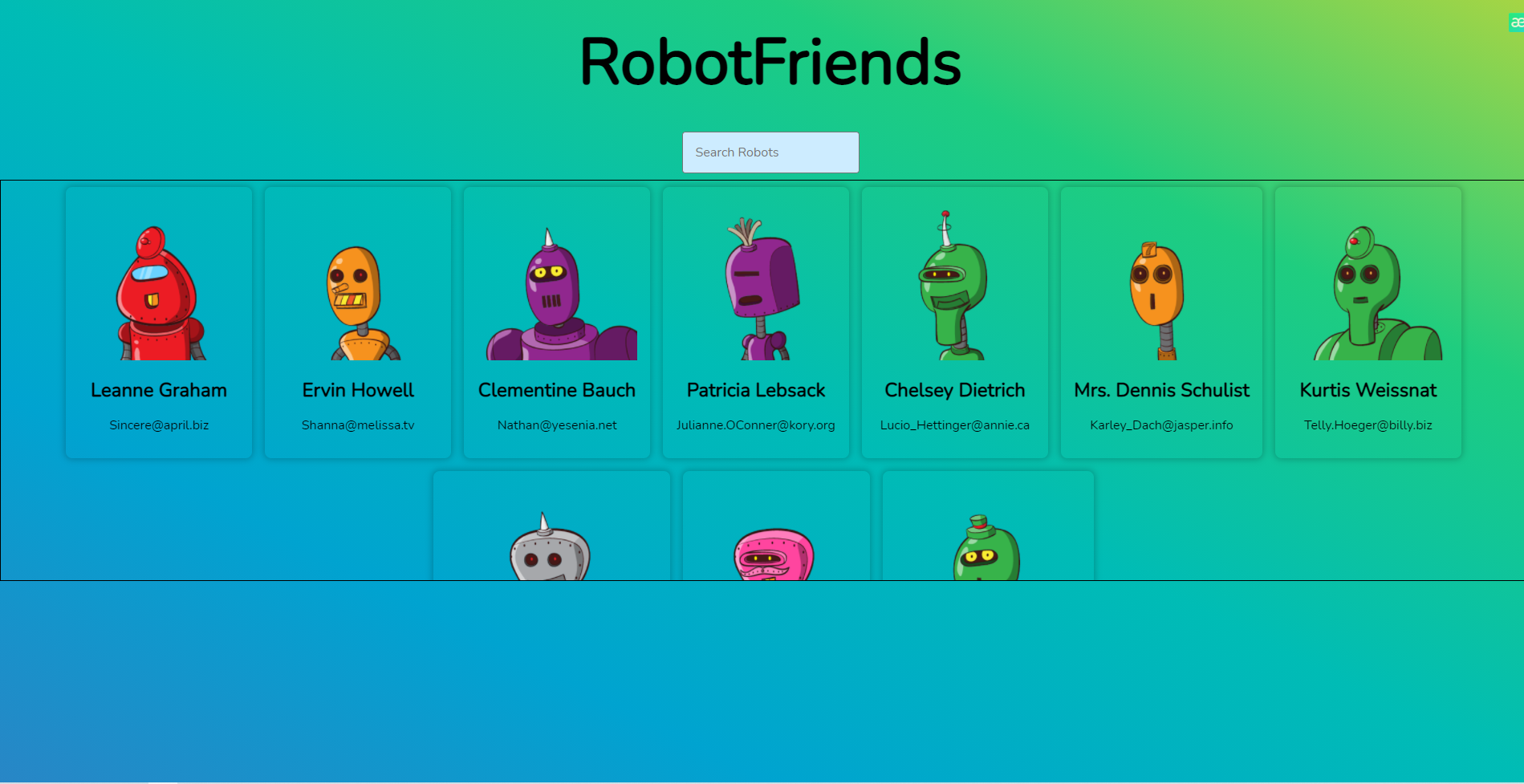 RoboFriend Website